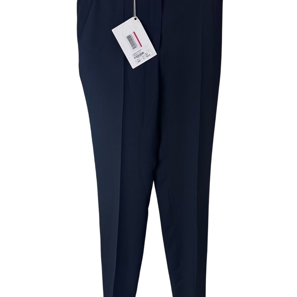 NEW Women's Alberta‎ Ferretti Black Trouser Pants US 8